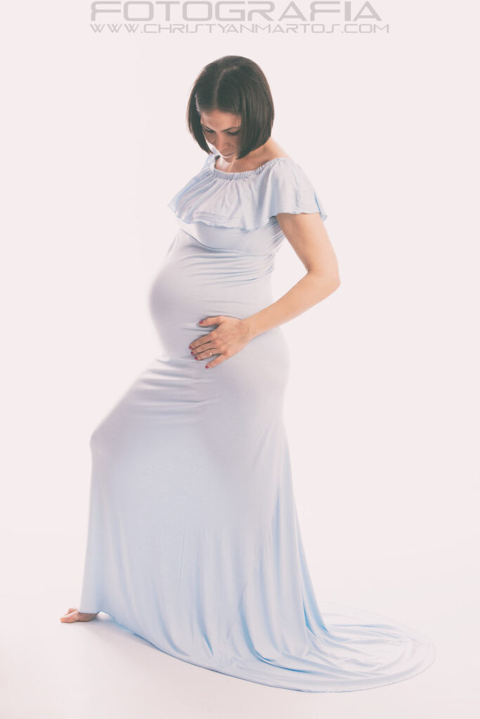 Sesión de foto de embarazada en Barcelona